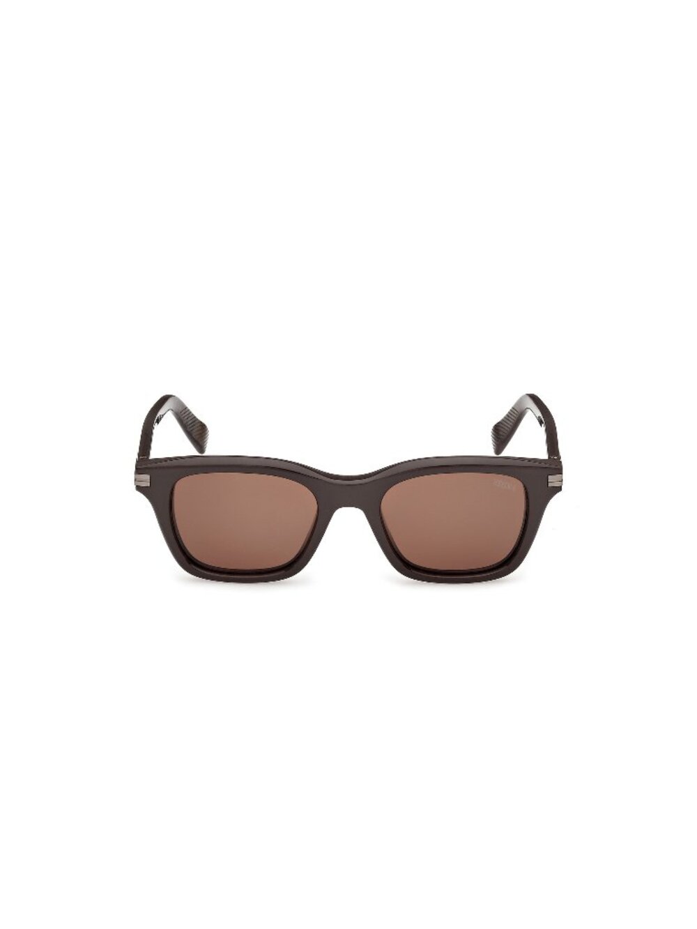 New Zegna Men's Sunglasses Brown Lens Injected Frame EZ0303 50E 52